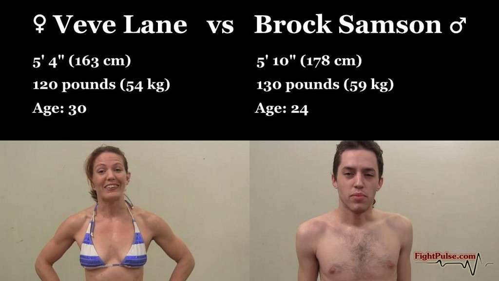 Veve Lane competitive mixed wrestling