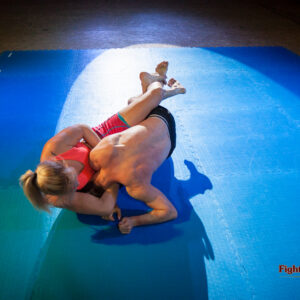 headlock - body-stretch combination hold