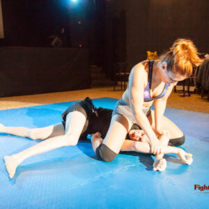 Viktoria's schoolgirl pin technique is infallible