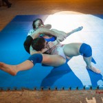 competitive mixed wrestling