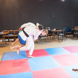 Diana throws him over her hip