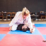 she pins him down