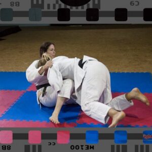 competitive female wrestling in judo gis - sgpin rules only