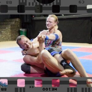 mixed wrestling with Anika