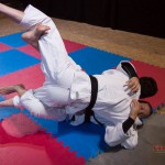 nice judo sweep by Diana