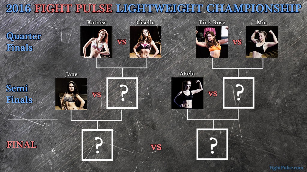 2016 Fight Pulse Lightweight Female Wrestling Championship - tournament bracket (click to open in full size)